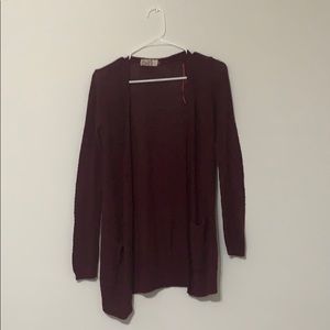 Deep Purple Cardigan